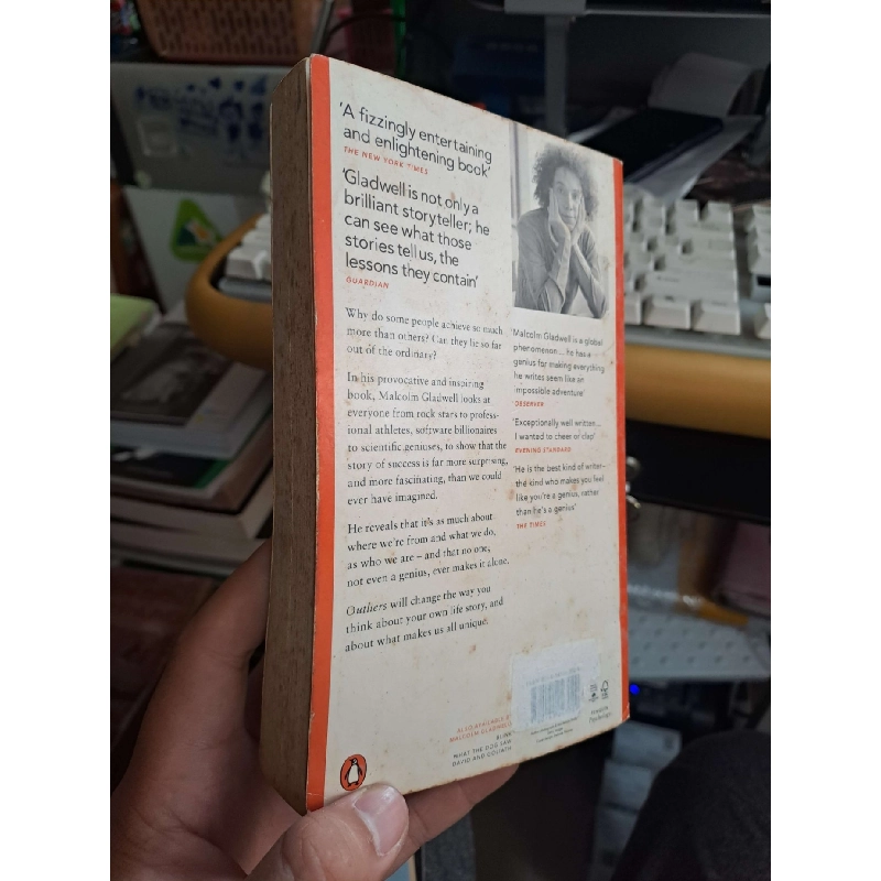 Outliers the story of success Malcolm Gladwell mới 80% ố ENGLISH BOOKS HCM2908 924291