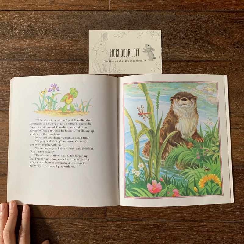 Sách tranh tiếng anh Hurry Up, Franklin, Used, minh họa đẹp 478681