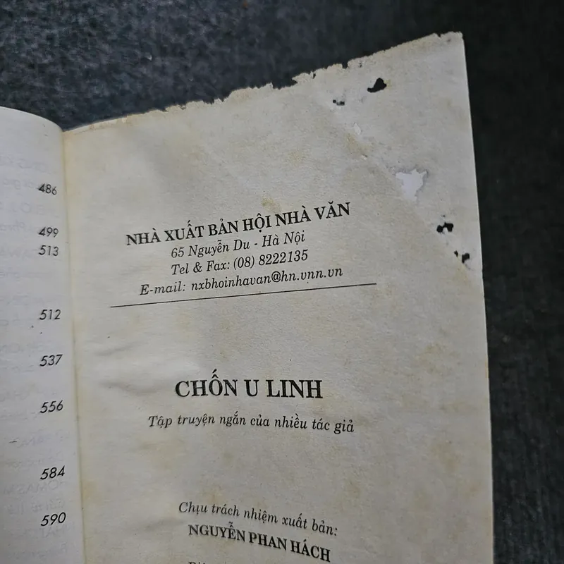 Chốn u linh - Mục lục toàn nhà văn Nobel 733932