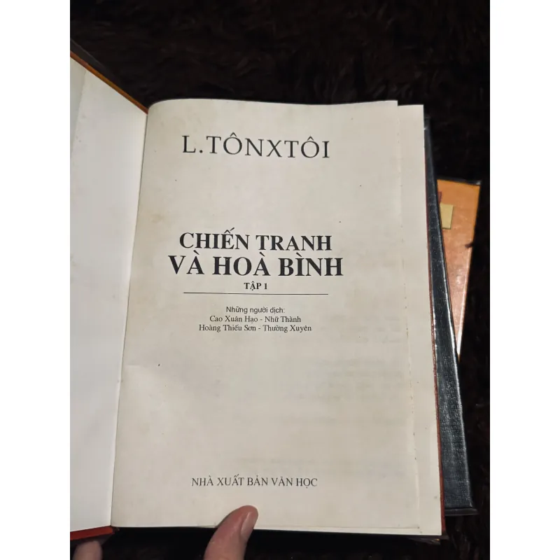 Chiến tranh và hoà bình (bìa cứng)  1013352