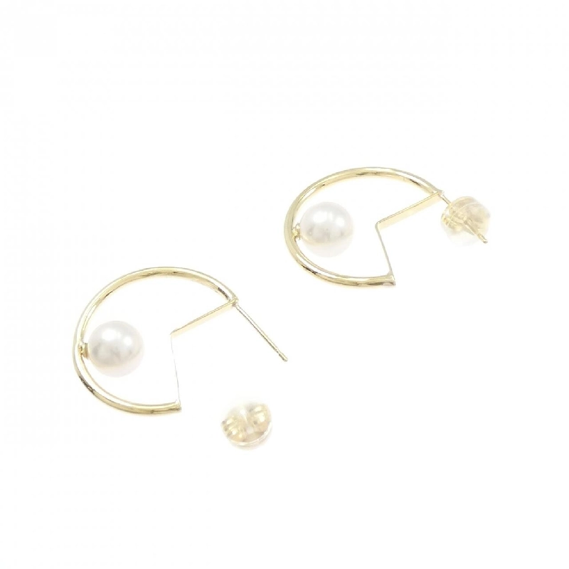 K18YG Bông tai ngọc trai Akoya 6.6mm - Hàng hiệu Chính hãng 866528