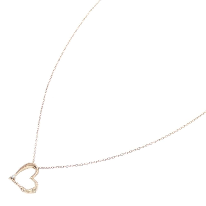 K10PG Dây chuyền kim cương hình trái tim 0.01CT - Hàng hiệu Chính hãng 860952