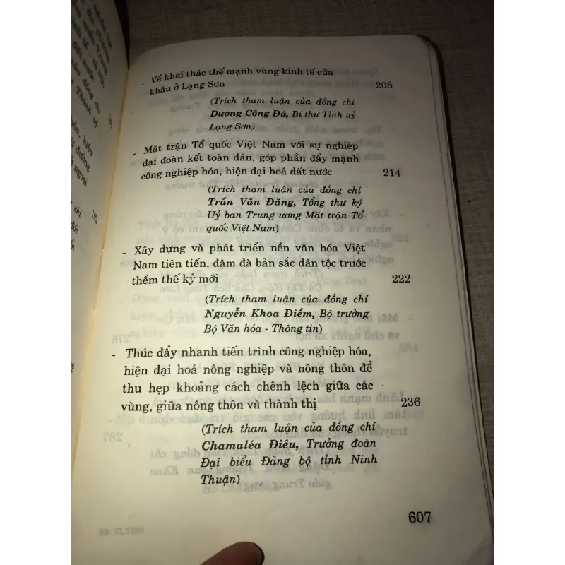 Tham luận tại đại hội đại biểu toàn quốc lần thứ IX 996405