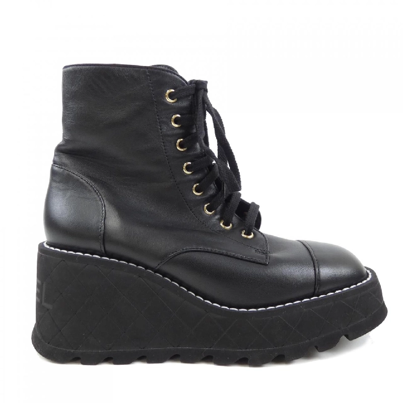 【Khuyến mãi】Giày bốt CHANEL 664408