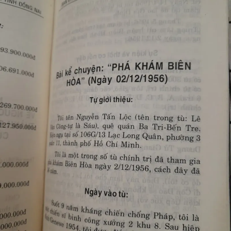TỘI ÁC Thực dân Pháp Đế quốc Mỹ trên địa bản Thành phố Biên Hòa. Ban Điều tra tình ĐN 601452