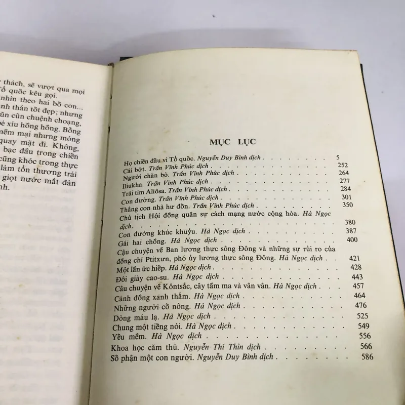 MIKHAIN SÔLÔKHỐP TUYỂN TẬP  603491