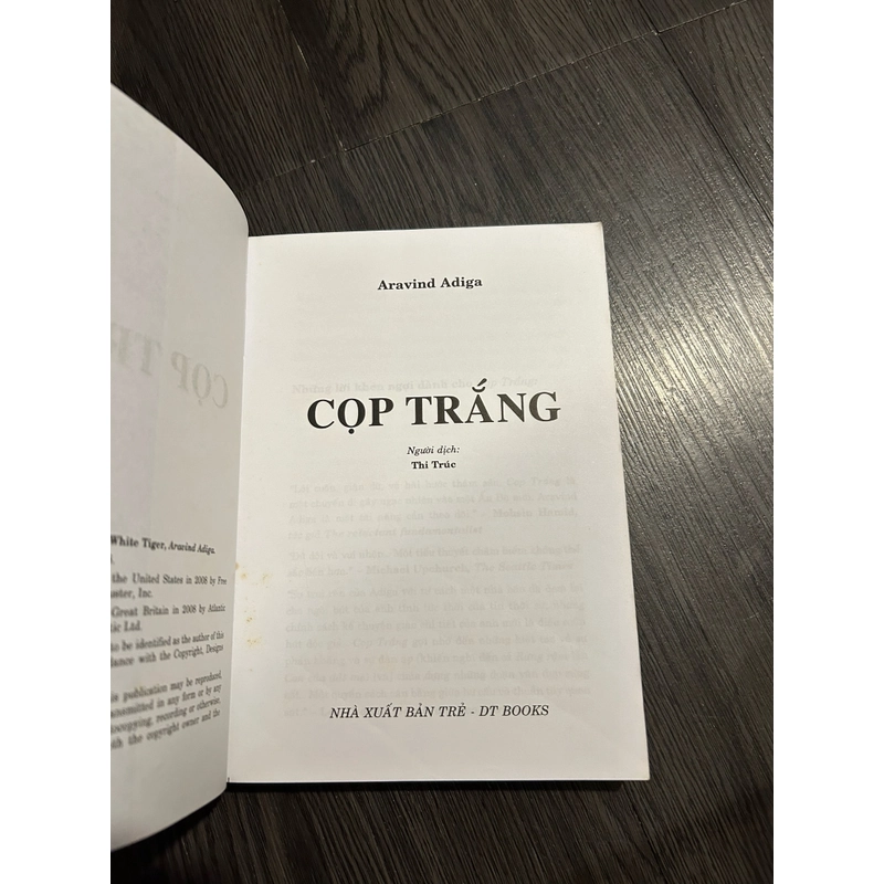 Cọp trắng (giải thưởng Man Booker 2008) 320104