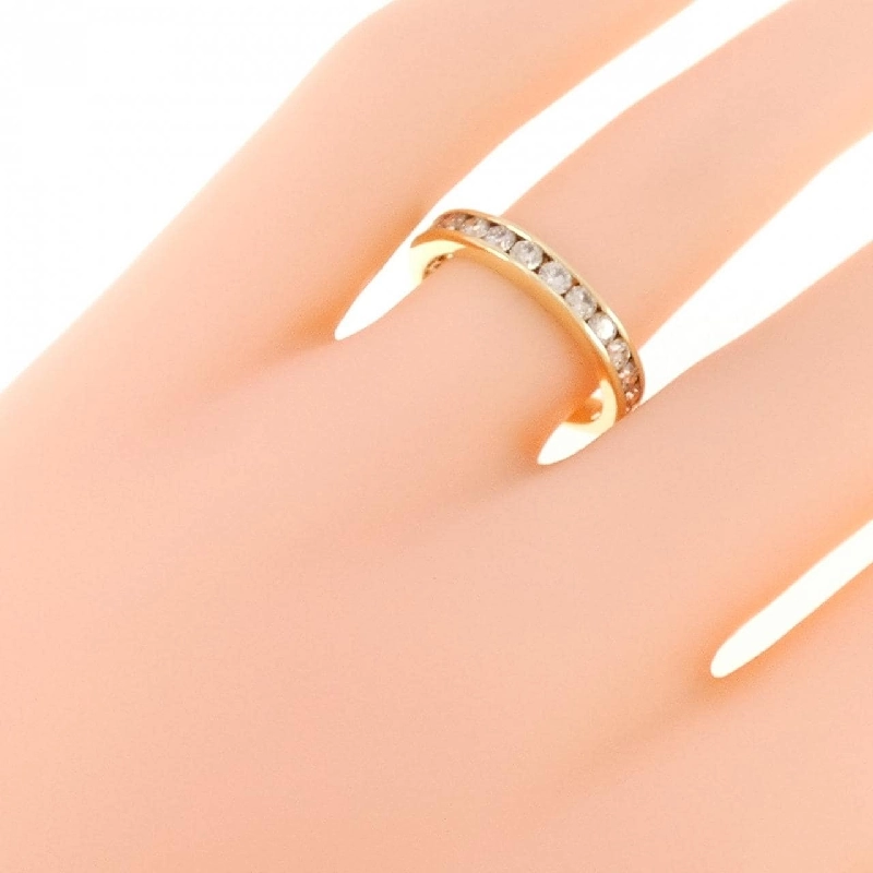 Nhẫn kim cương bán vĩnh cửu K18YG 1.00CT 669505