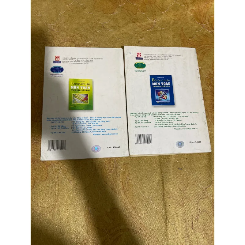 BÀI TẬP ÔN LUYỆN MÔN TOÁN THPT ( 2 tập) 731368