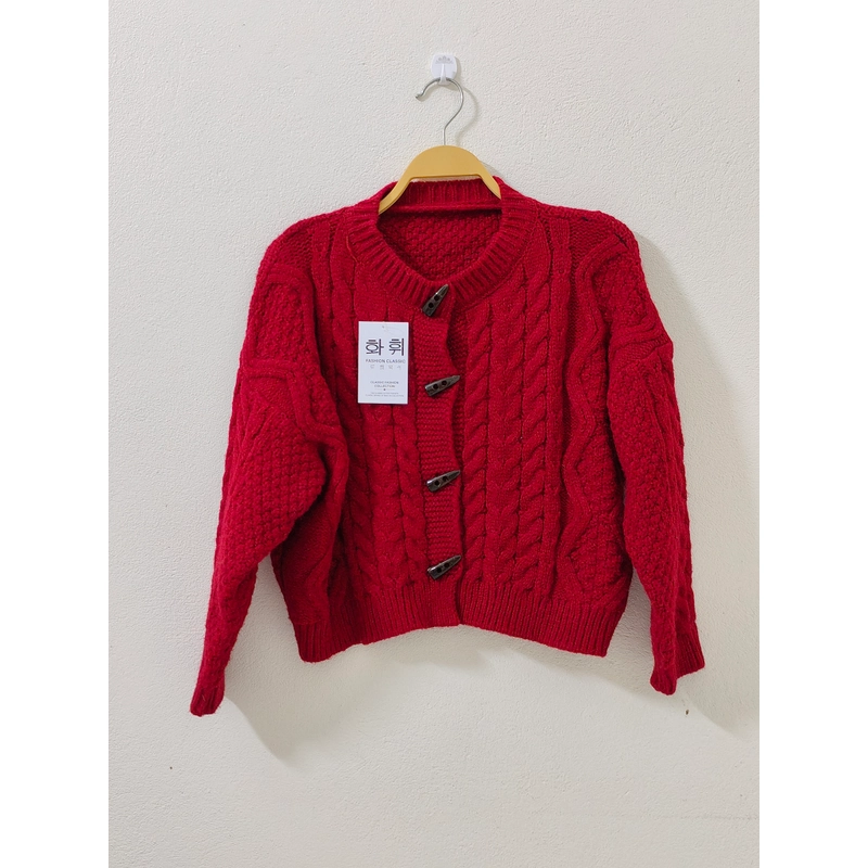 Áo Len Cardigan VIP tuyển cúc sừng 40-56kg 546690