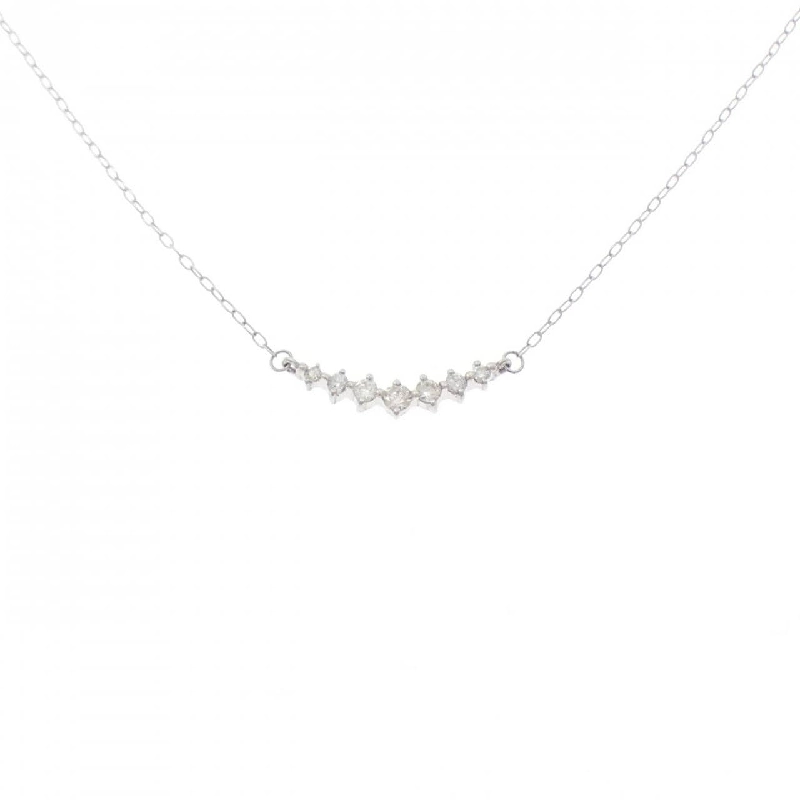 Dây chuyền kim cương K18WG 0.16CT - Hàng hiệu Chính hãng 856974