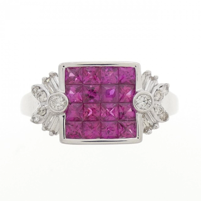 Nhẫn Ruby K18WG 0.87CT 667059