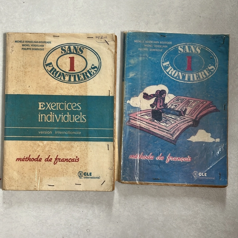 SANS FRONTIERES 1 MÉTHODE DE FRANÇAIS ECLE INTERNATIONAL 1988 TOURS   496175