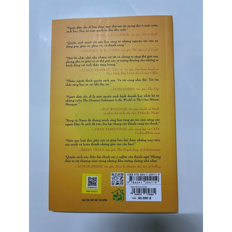 Người dám cho đi 448623