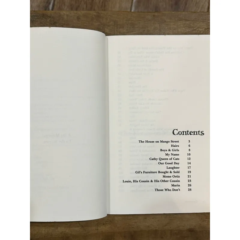 The House of Mango Street - Sandra Cisneros (Vintage Contemporaries Edition) 731280