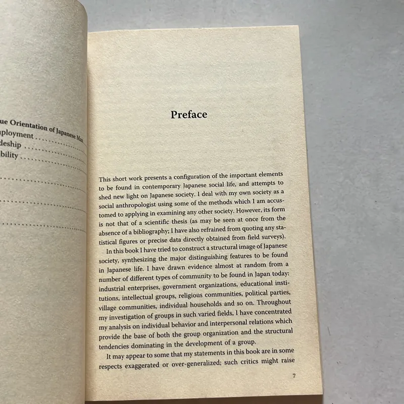 Japanese Society - Chie Nakane 673904