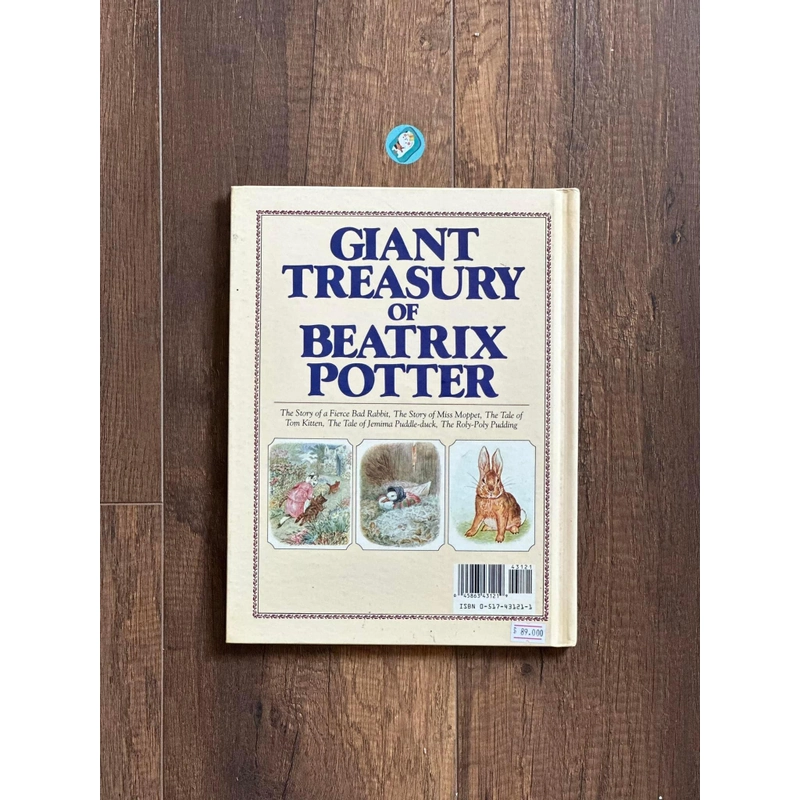 [Bìa cứng] GIANT TREASURY OF BEATRIX POTTER 224293