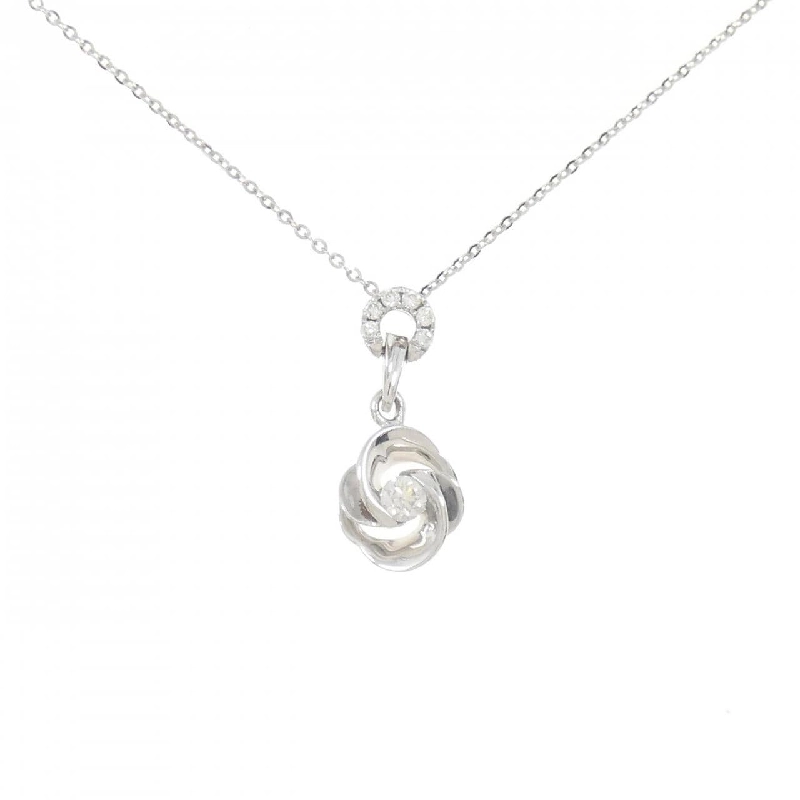 Dây chuyền kim cương 750WG 0.106CT - Hàng hiệu Chính hãng 867733