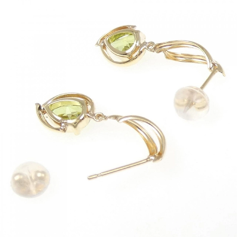 K10YG Peridot Bông tai - Hàng hiệu Chính hãng 867176