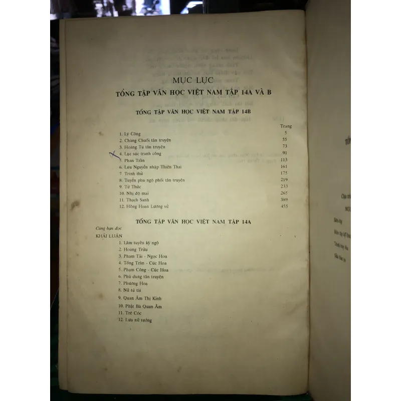 Tổng tập văn học Việt Nam 14B 780146