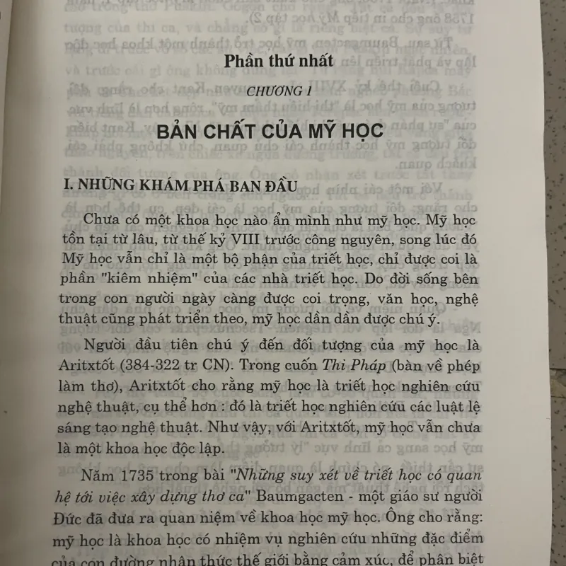 MỸ HỌC ĐẠI CƯƠNG  786598