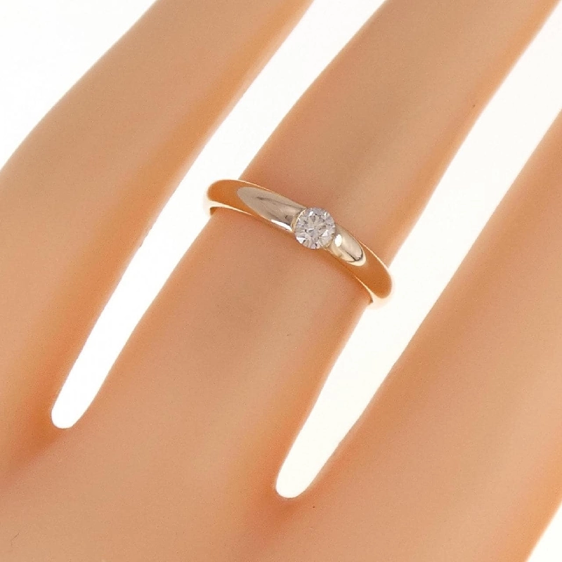 Nhẫn kim cương K18PG 0.10CT 671687