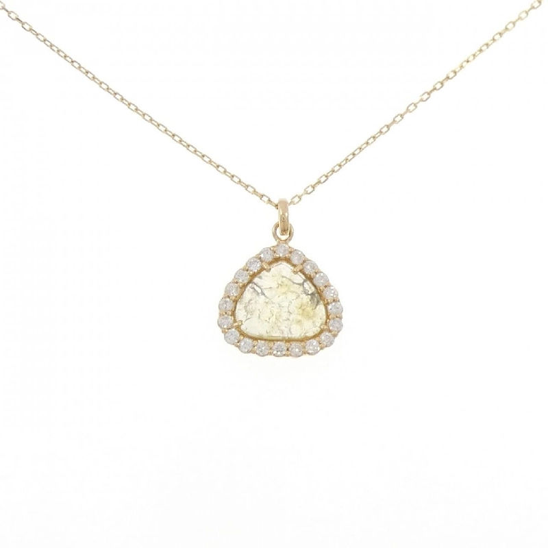 K18YG Dây chuyền kim cương - Hàng hiệu Authentic 865161