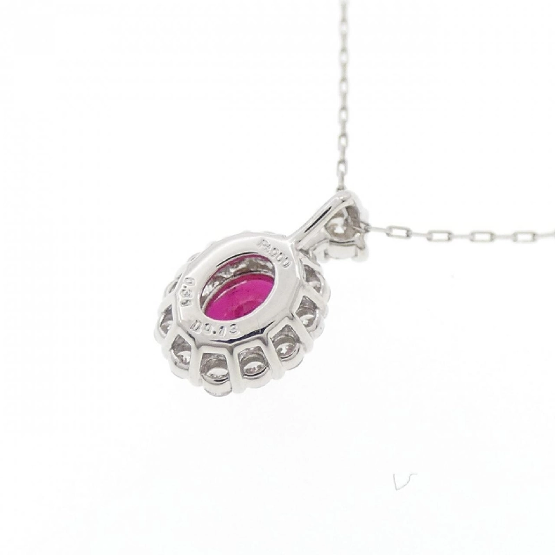 Dây chuyền ruby PT900/PT850 0.31CT - Hàng hiệu Chính hãng 863851