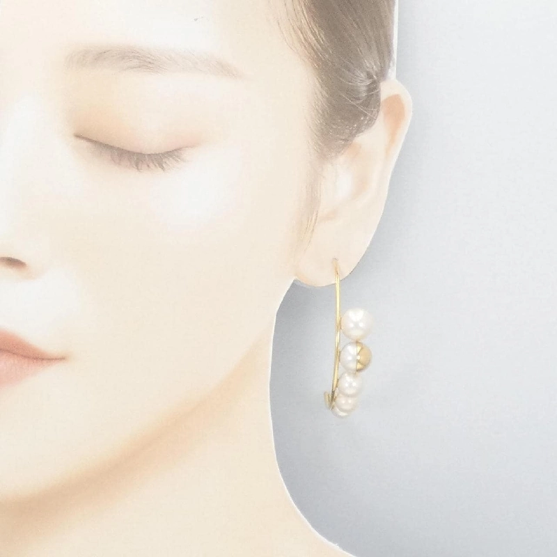 Bông tai vỏ sò Tasaki - Hàng hiệu Authentic 844101