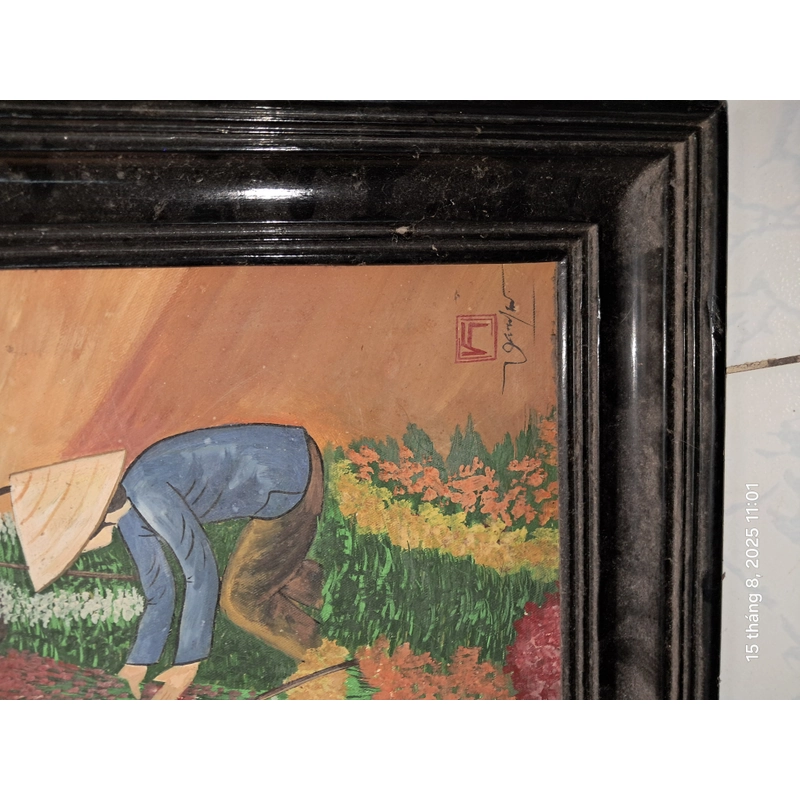 Tranh xưa sơn dầu 532326