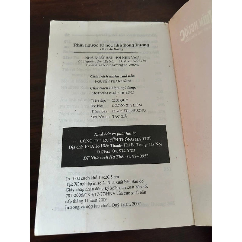 Nhìn Ngược Từ Nóc Nhà Đông Dương - Đỗ Doãn Hoàng 931990