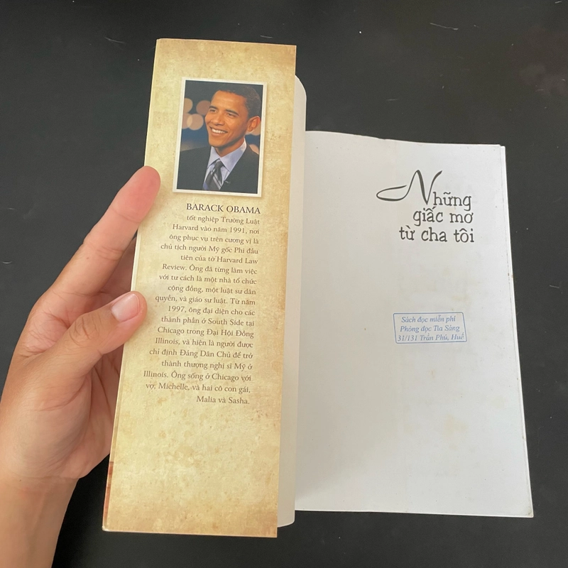 II Tựa sách: Những Giấc Mơ Từ Cha Tôi - BRACK OBAMA - 2008 444876