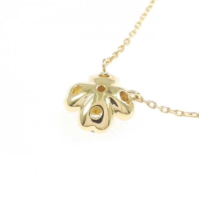 K18YG Hoa Hồng Ruby Dây Chuyền 0.06CT - Hàng hiệu Chính Hãng 847403