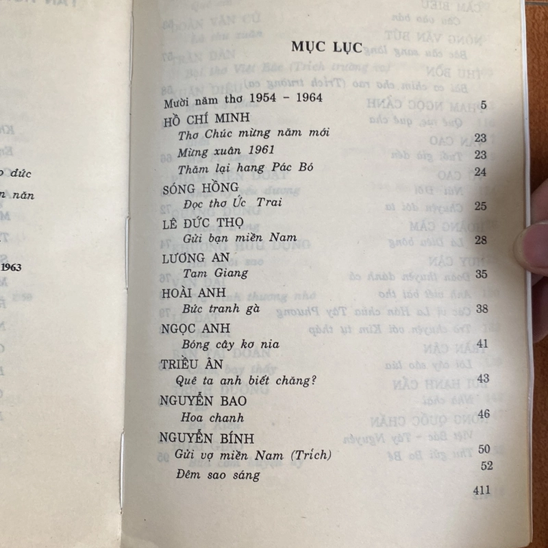 THƠ VIỆT NAM 1954- 1964    MÃ GIANG LÂN  525209