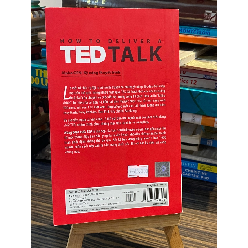 Hùng biện kiểu Ted : Bí quyết làm nên những bài diễn thuyết hứng khởi nhất thế giới - Jeremy Donovan ( Nguyễn Chánh, Tiêu Long dịch ) 448833