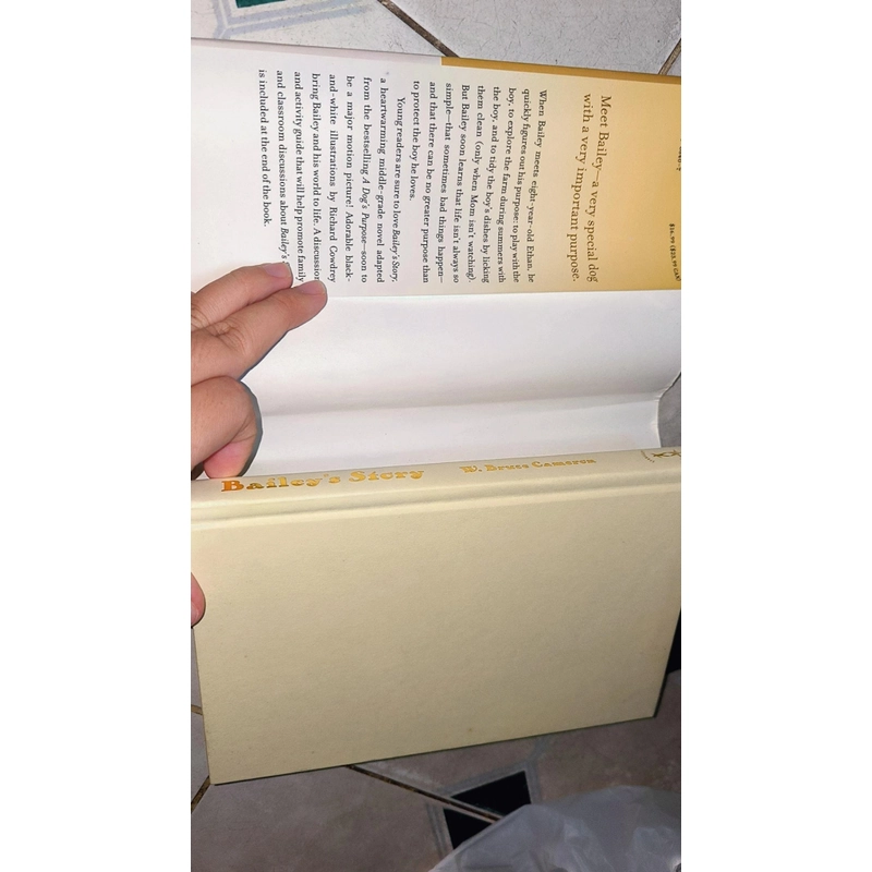 Sách chapters về cún - Bailey's story ( A dog's purpose novel) 470544