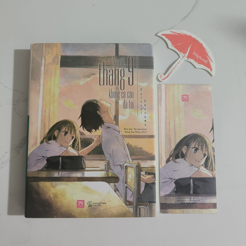 Và rồi, tháng 9 không có cậu đã tới (tặng Bookmark) - Giá bìa 106k 470497