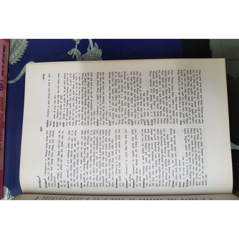 [Sách xưa] Từ điển Anh Việt - English Vietnamese dictionary - NXB Thế giới  1003768