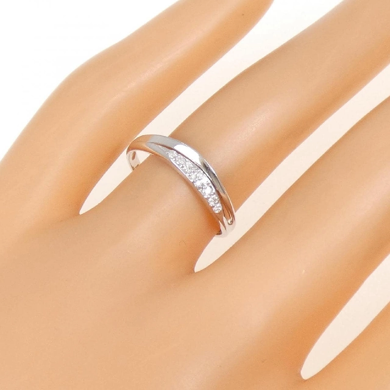 Nhẫn kim cương K10WG - Hàng hiệu Authentic 849331