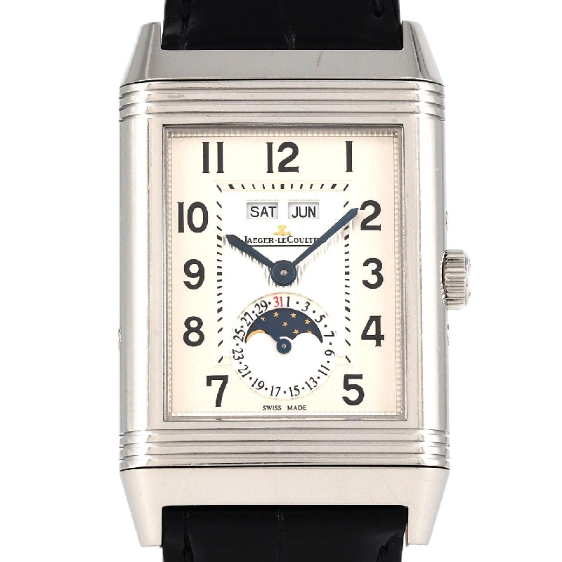 Đồng hồ Jaguar LeCoultre Grand Reverso Calendar 273.8.84/Q3758420 SS Cơ khí - Hàng hiệu Chính hãng 881982