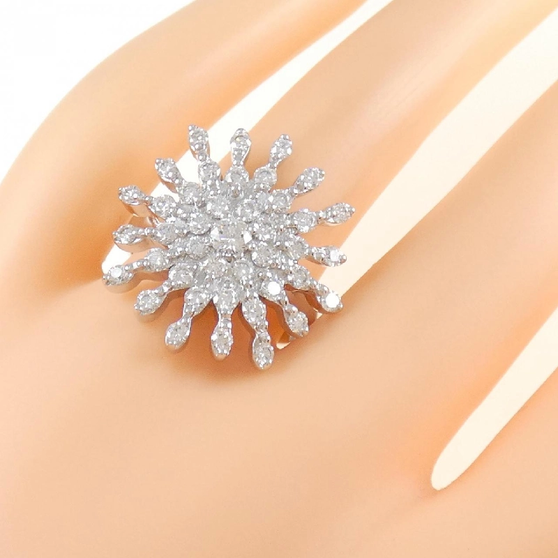 Nhẫn kim cương 750WG 0.18CT - Hàng hiệu Authentic 849498