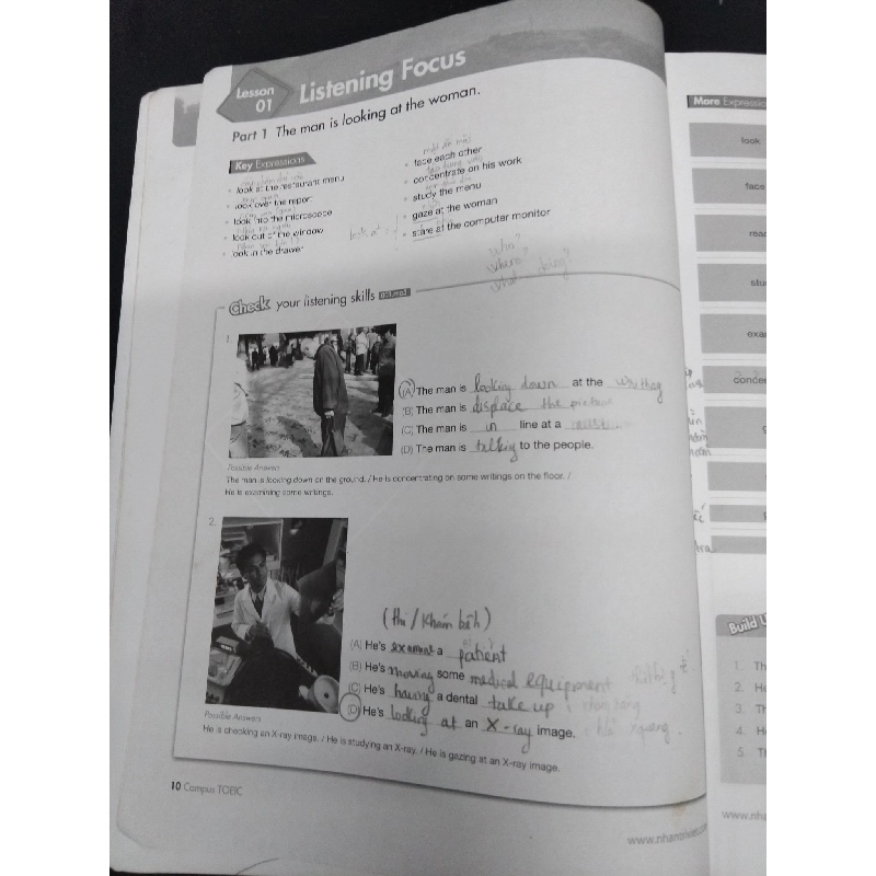 Campus Toeic mới 70% ố vàng, rách gáy nhẹ (Kèm CD) 2019 HCM2606 Jim Lee Sandy Cho HỌC NGOẠI NGỮ 915911