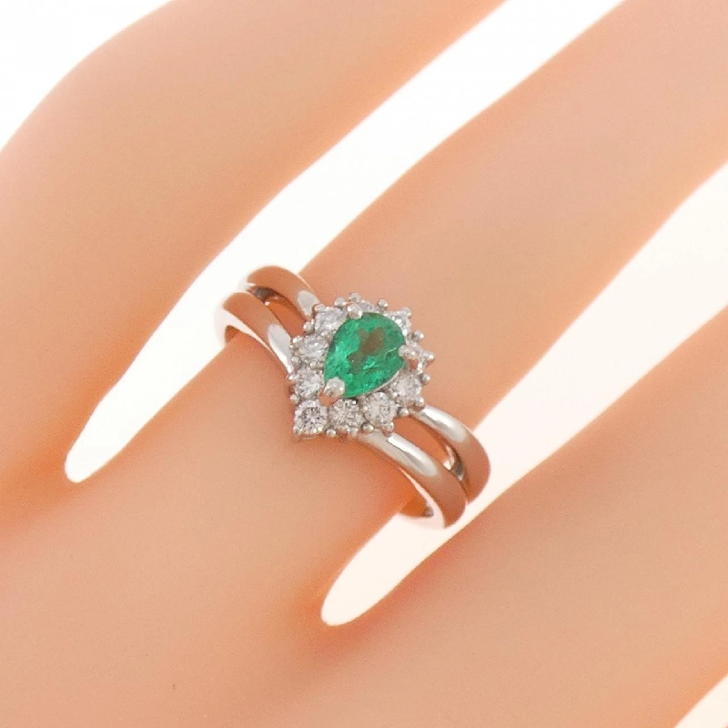 Nhẫn Emerald PT900 0.32CT 669753