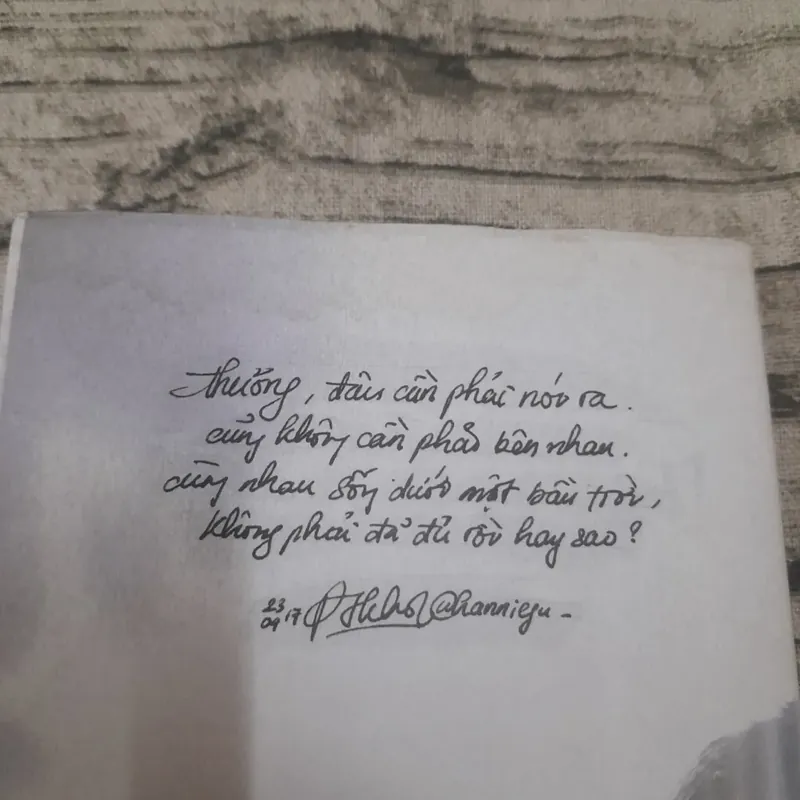 Từ một phía cũng là tình yêu. HANFU 601996