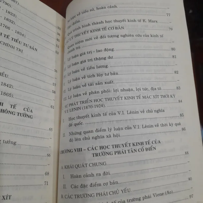 Lịch sử CÁC HỌC THUYẾT KINH TẾ 1022780