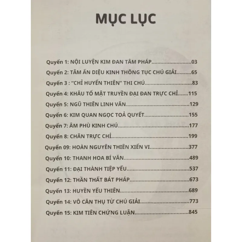 Tuyển tập Đan Kinh 1023852