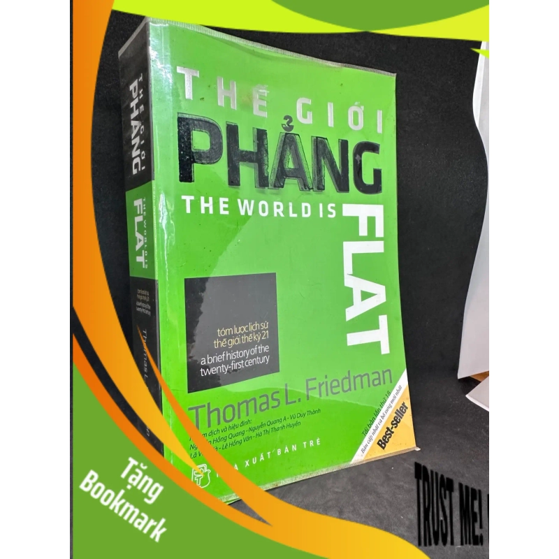 (TẶNG BOOKMARK) Thế Giới Phẳng - Thomas L. Friedman, Mới 80% (Ố Vàng), 2016 RBK.PL2504 952959
