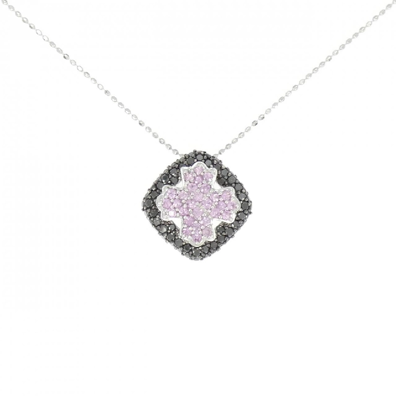 K18WG/K18BG Dây chuyền Sapphire 0.40CT - Hàng hiệu Chính hãng 857035