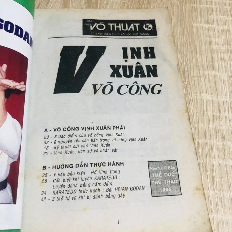 TÌM HIỂU VÕ THUẬT VỊNH XUÂN VÕ CÔNG 542164