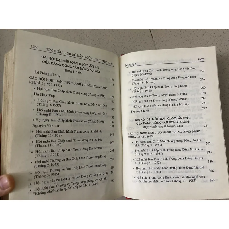 Tìm hiểu lịch sử ĐCS Việt Nam qua các Đại hội và Hội nghị Trung ương (1930-2002)  694250